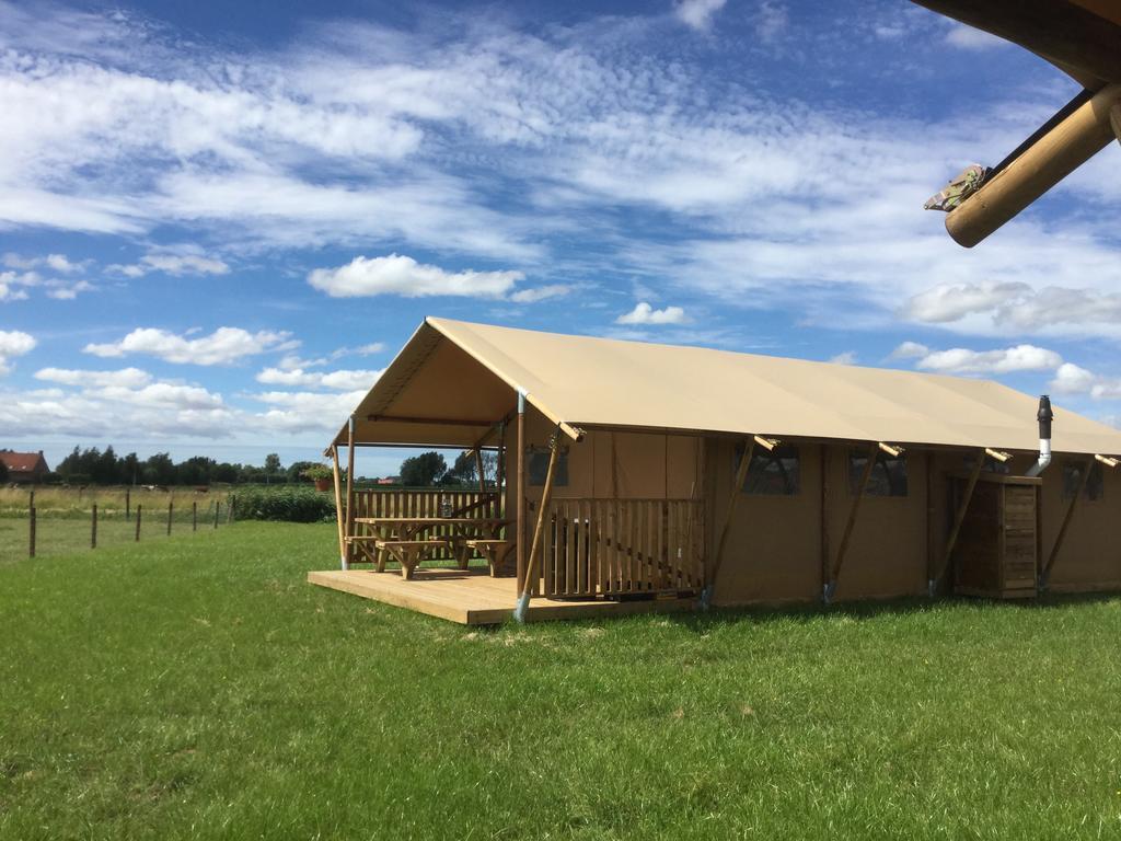 מלון Vleteren Glamping Aan De Vleterbeke מראה חיצוני תמונה